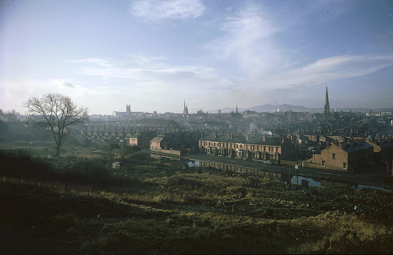 Worcester's Arboretum in the 70s from across the canal