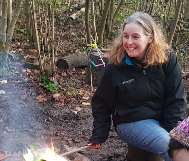 Forest school leader